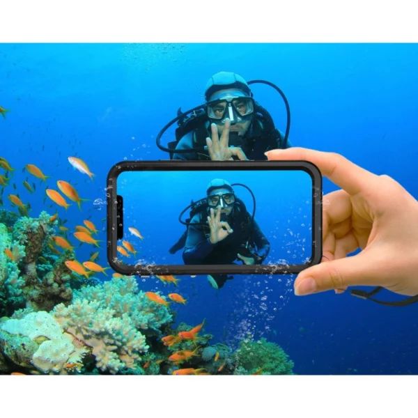 Tech-Protect ShellBox Case Waterproof IP68 for iPhone 7 / 8 / SE 2020 / 2022 - Blackeng