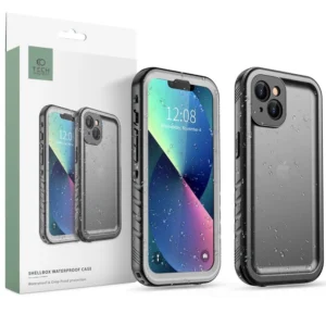 Tech-Protect ShellBox Case Waterproof IP68 for iPhone 13 - Blackeng