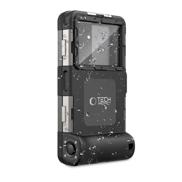 Tech-Protect Waterproof Case IPX8 for 4.7-6.7" Smartphones - Blackeng