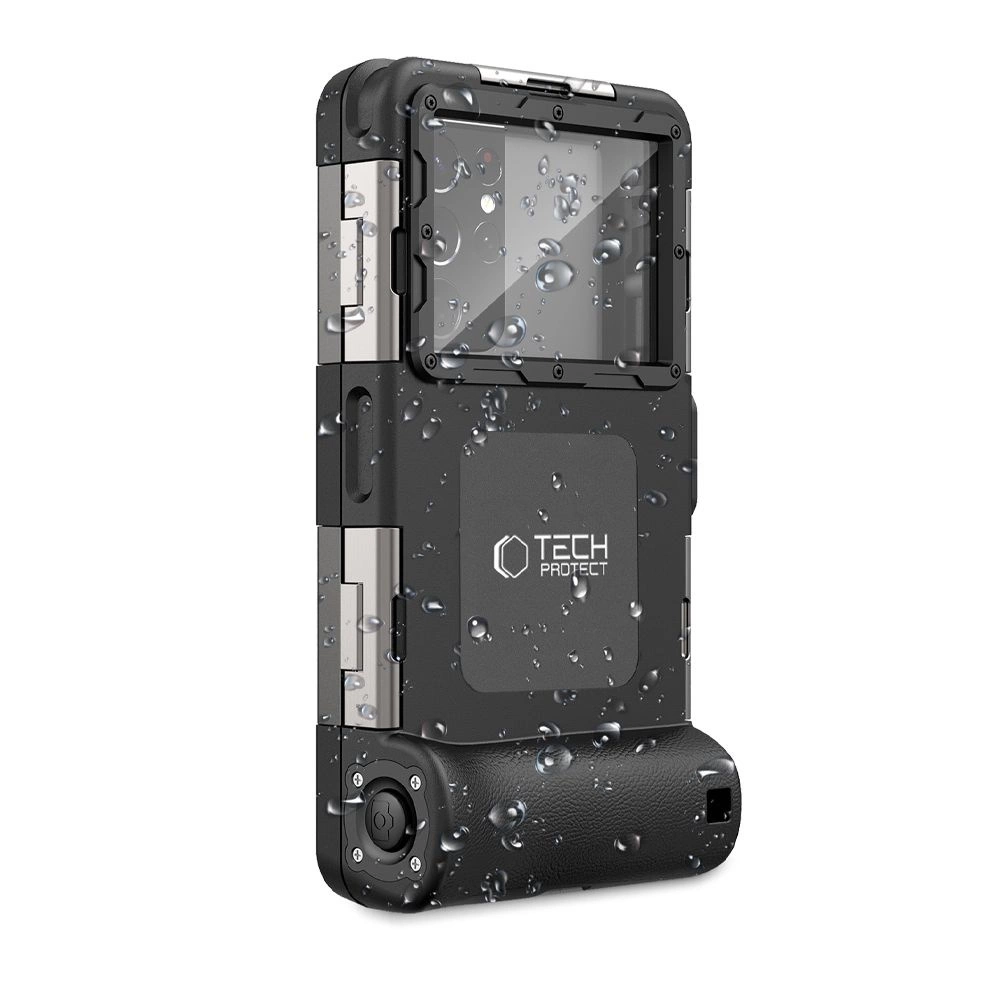 Tech-Protect Waterproof Case IPX8 for 4.7-6.7" Smartphones - Blackeng