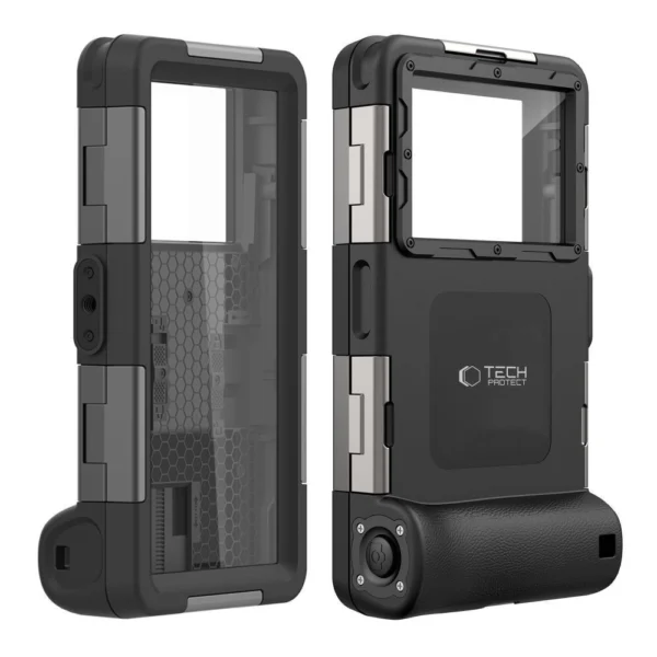 Tech-Protect Waterproof Case IPX8 for 4.7-6.7" Smartphones - Blackeng