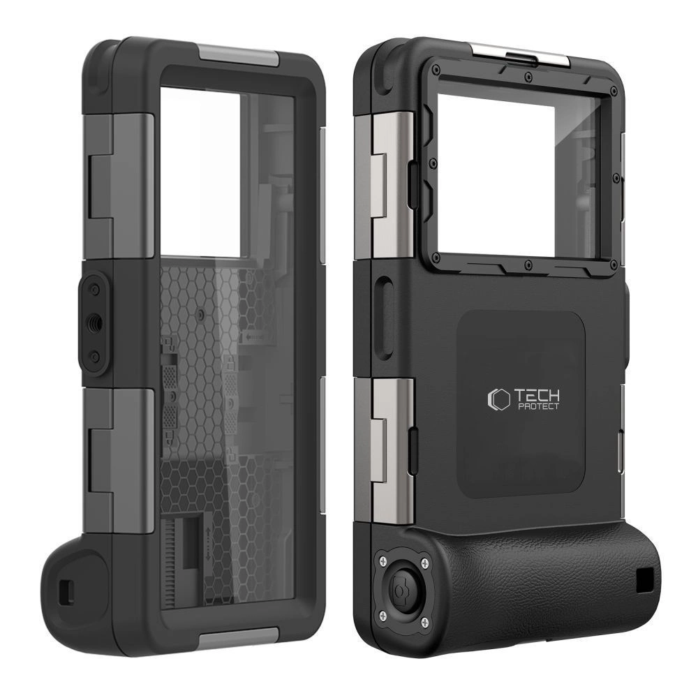 Tech-Protect Waterproof Case IPX8 for 4.7-6.7" Smartphones - Blackeng