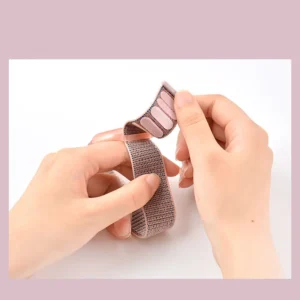 Tech-Protect Nylon Strap for Kids for Apple AirTag - Pinkeng