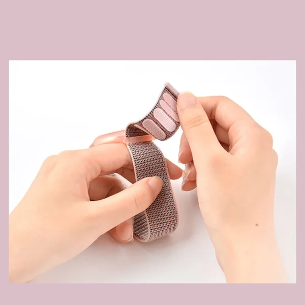 Tech-Protect Nylon Strap for Kids for Apple AirTag - Pinkeng