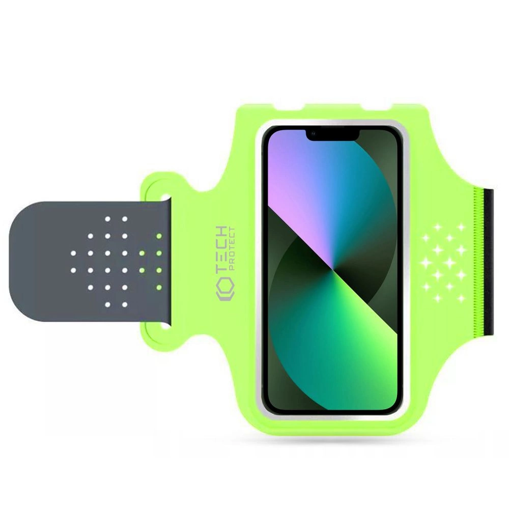 Tech-Protect M1 sports armband universal for smartphones up to 6.8" - greeneng