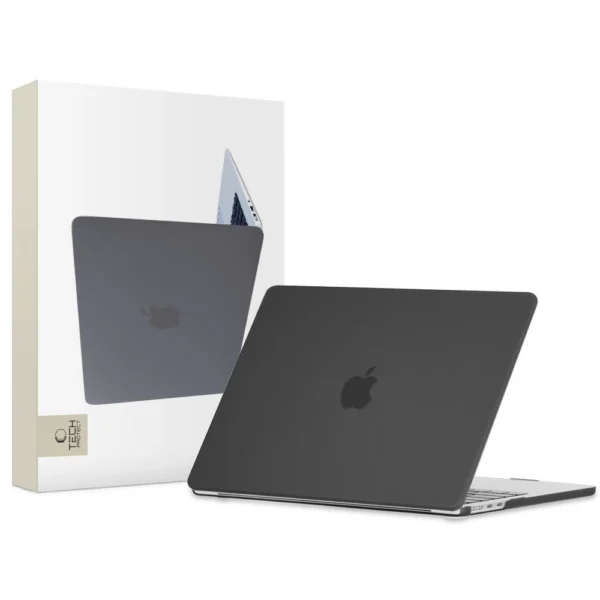 Tech-Protect SmartShell case for MacBook Air 13" M2 / M3 / 2022-2024 - matte blackeng