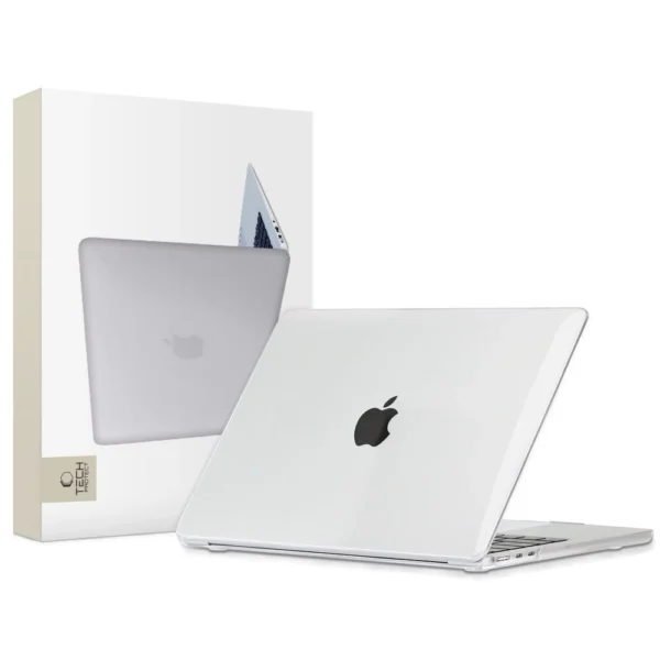 Tech-Protect SmartShell Case for MacBook Air 13" M2 / M3 / 2022-2024 - Transparenteng