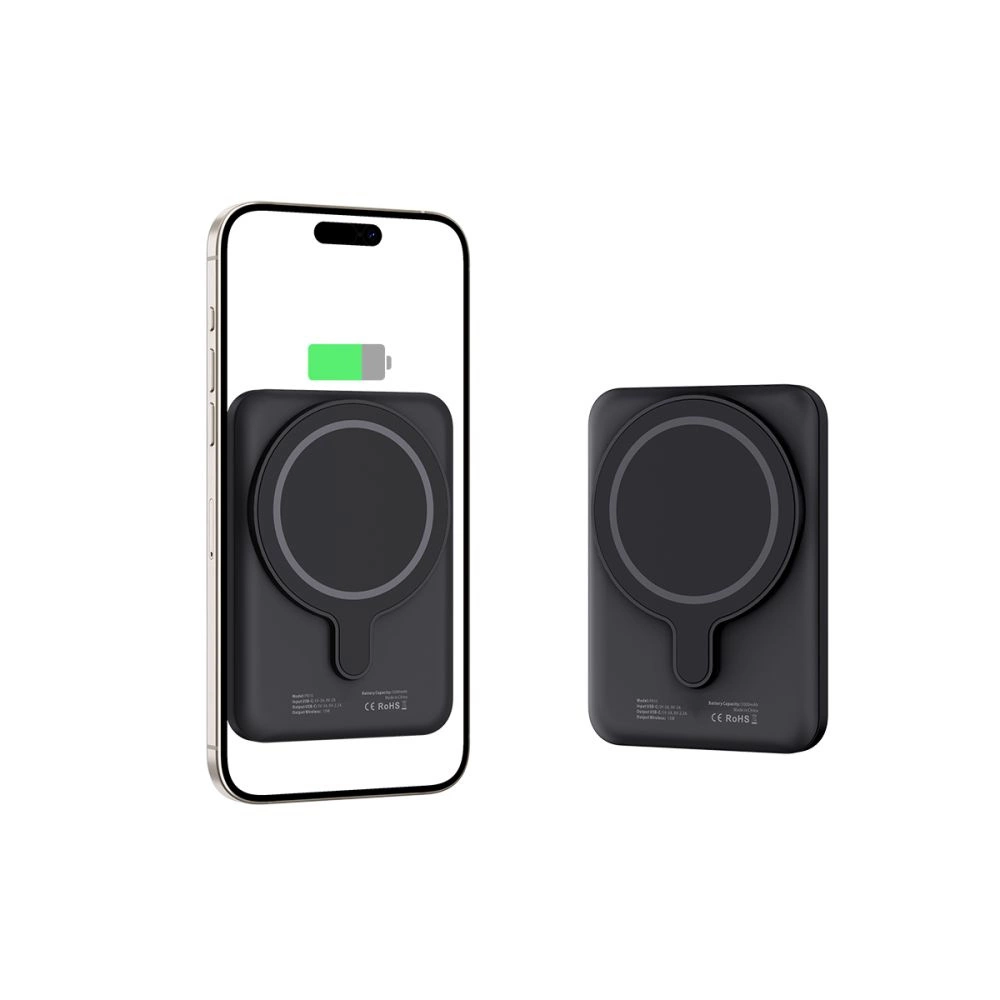 Tech-Protect LifeMag PB10 Powerbank with MagSafe 5000mAh 15W USB-C port - black + USB-C cableeng