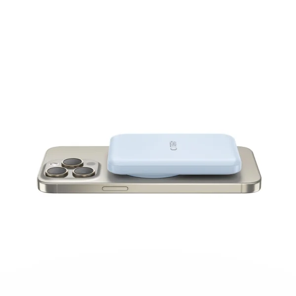 Tech-Protect LifeMag PB10 Powerbank with MagSafe 5000mAh 15W USB-C port - blue + USB-C cableeng