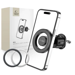 Tech-Protect N51 Car Phone Holder with MagSafe for Air Vent - Blackeng