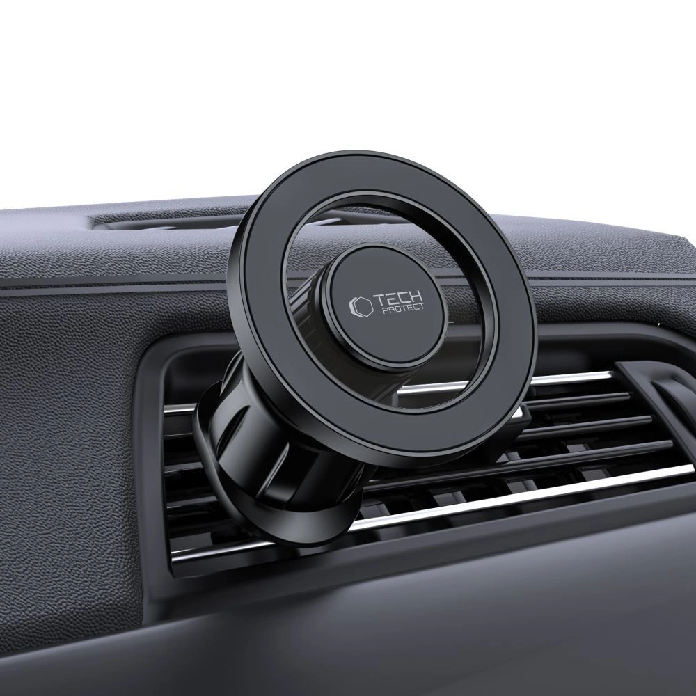 Tech-Protect N51 Car Phone Holder with MagSafe for Air Vent - Blackeng