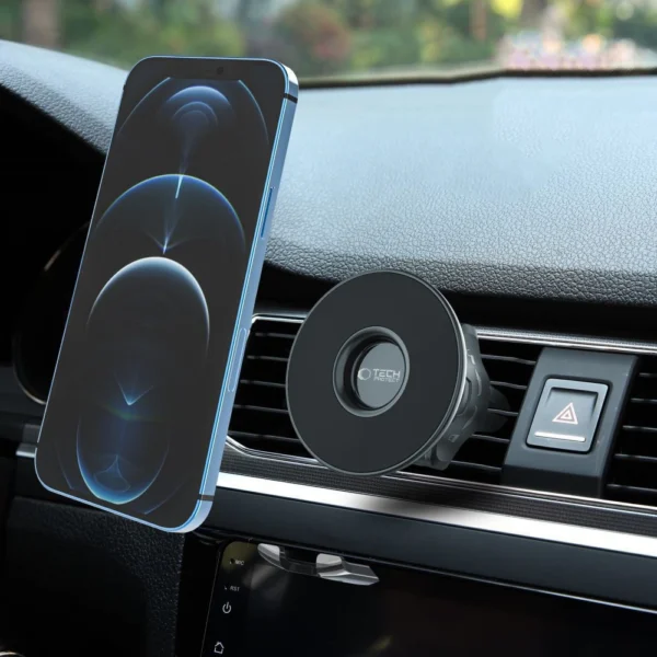 Tech-Protect N50 MagSafe Car Magnetic Phone Holder for Cockpit/Air Vent - Blackeng