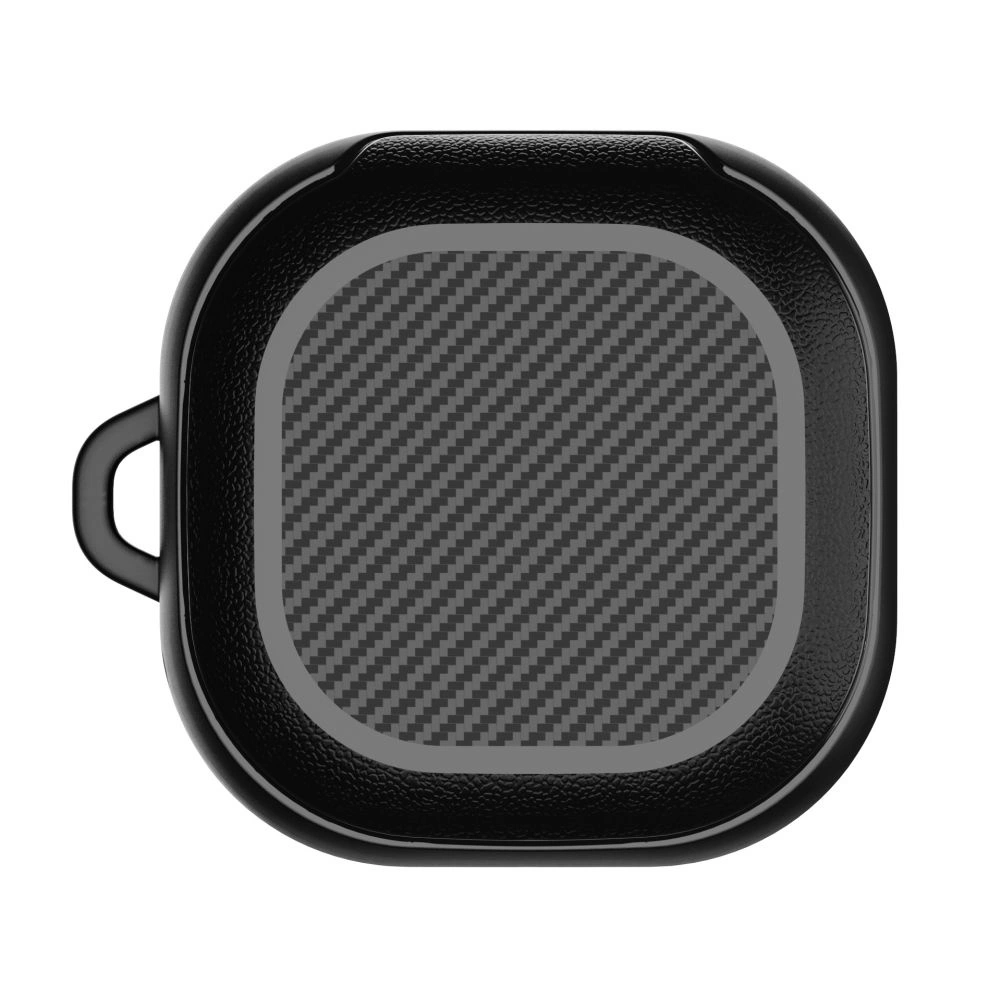 Tech-Protect Rough Carbon Case for Samsung Galaxy Buds FE / 2 Pro / 2 / Live / Pro - Blackeng
