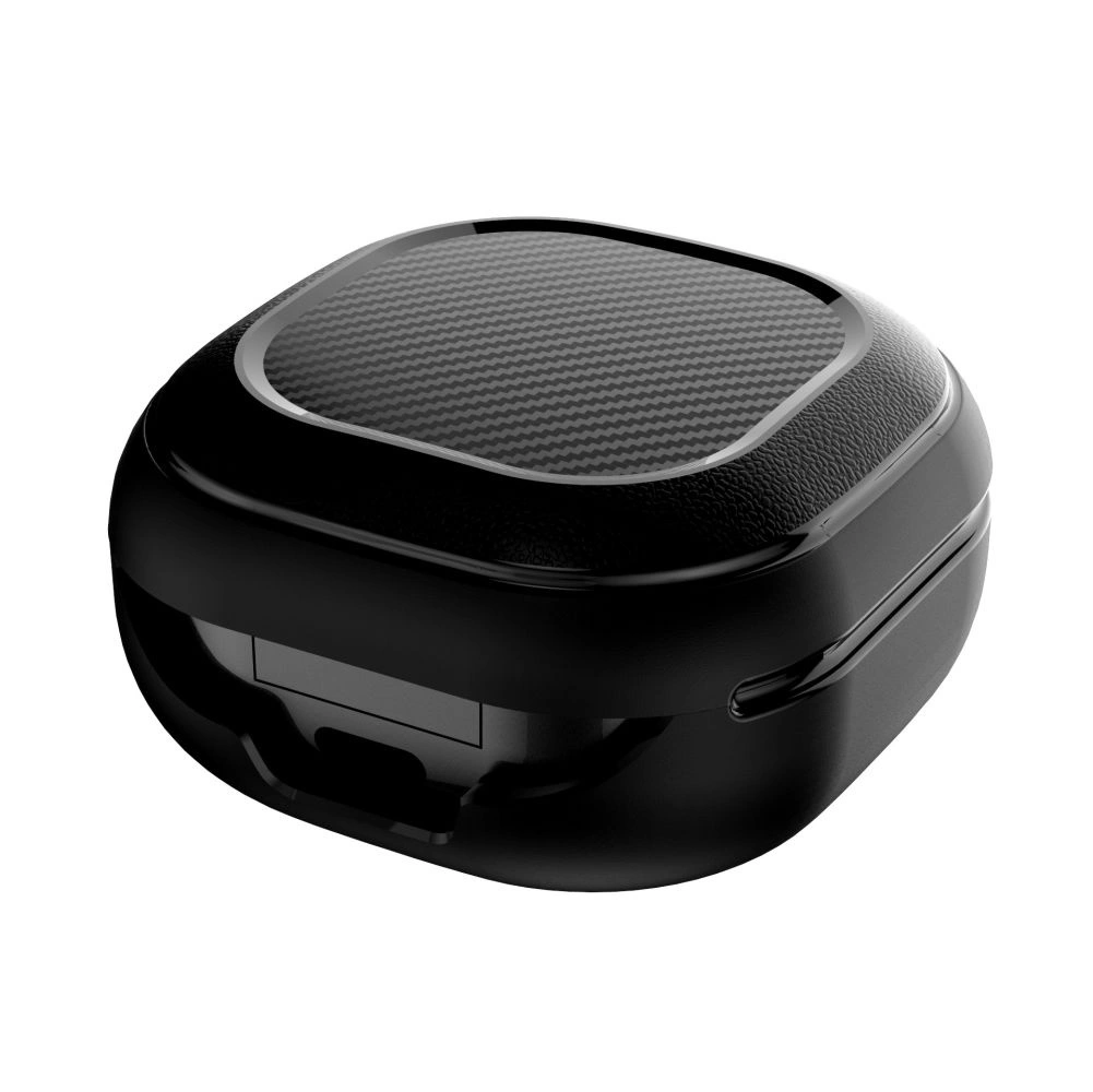 Tech-Protect Rough Carbon Case for Samsung Galaxy Buds FE / 2 Pro / 2 / Live / Pro - Blackeng