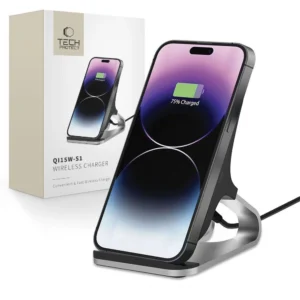 Tech-Protect QI15W-S1 inductive charger 15W in the form of a stand - blackeng
