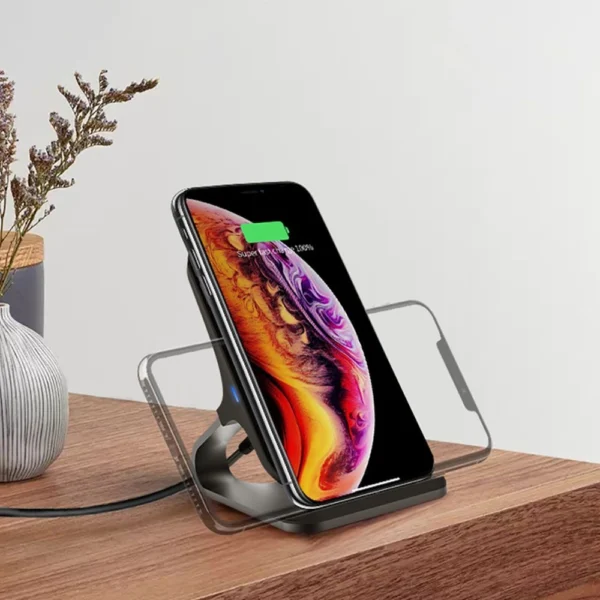 Tech-Protect QI15W-S1 inductive charger 15W in the form of a stand - blackeng