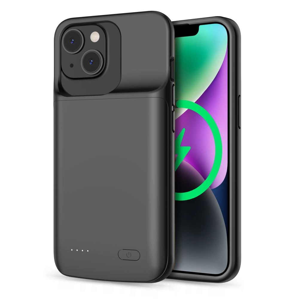 Tech-Protect PowerCase for iPhone 14 / 14 Pro with 4800mAh Powerbank - Blackeng