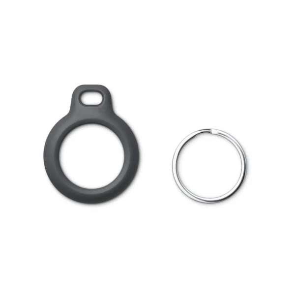 Tech-Protect Rough Case for Apple AirTag with Ring - Blackeng