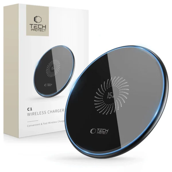 Tech-Protect QI15W-C1 inductive charger 15W - blackeng
