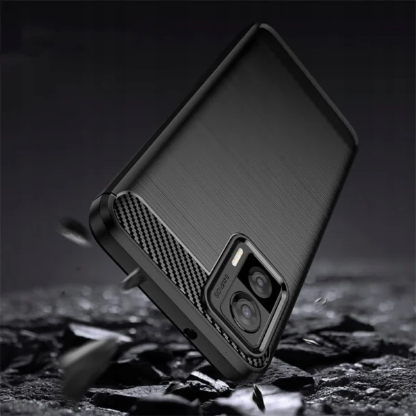Tech-Protect TPUCarbon Case for Motorola Edge 30 Neo - Blackeng