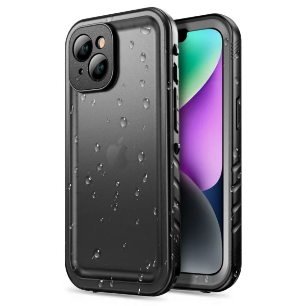 Tech-Protect ShellBox Case Waterproof IP68 for iPhone 14 - Blackeng