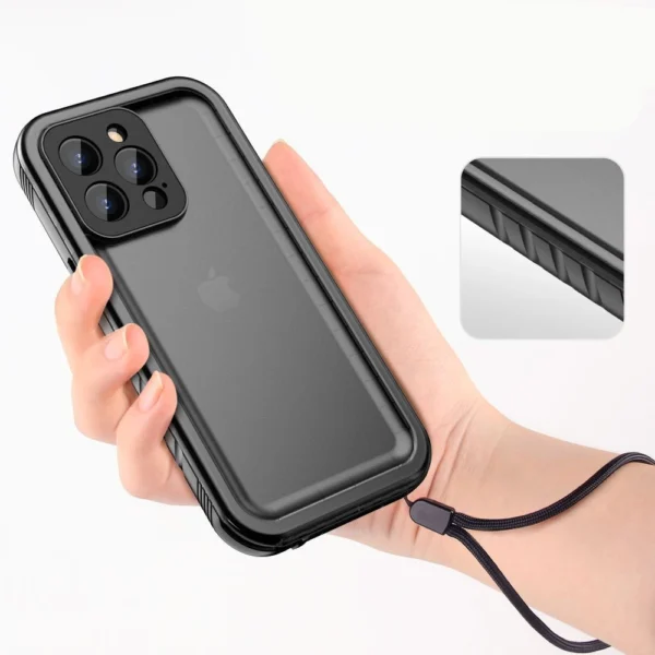 Tech-Protect ShellBox Case Waterproof IP68 for iPhone 14 - Blackeng