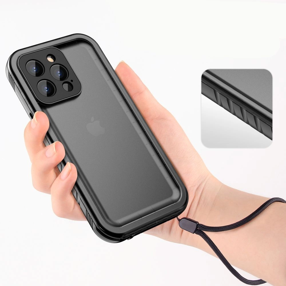 Tech-Protect ShellBox Case Waterproof IP68 for iPhone 14 - Blackeng