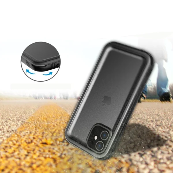 Tech-Protect ShellBox Case Waterproof IP68 for iPhone 14 - Blackeng