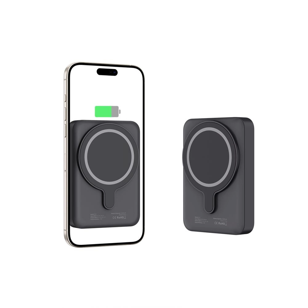 Tech-Protect LifeMag PB11 Powerbank with MagSafe 10000mAh 15W USB-C port - black + USB-C cableeng