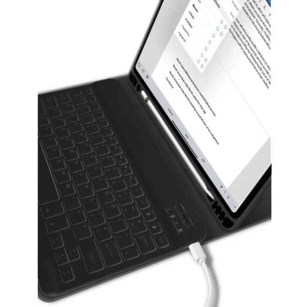 Tech-Protect SC Pen + Keyboard Case with Keyboard for iPad 10.9" 2022 - Blackeng