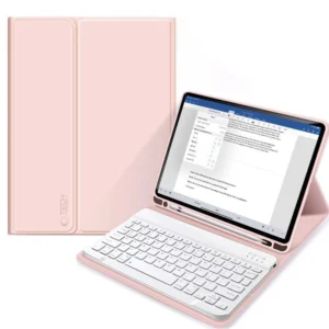 Tech-Protect SC Pen + Keyboard Case with Keyboard for iPad 10.9" 2022 - Pinkeng