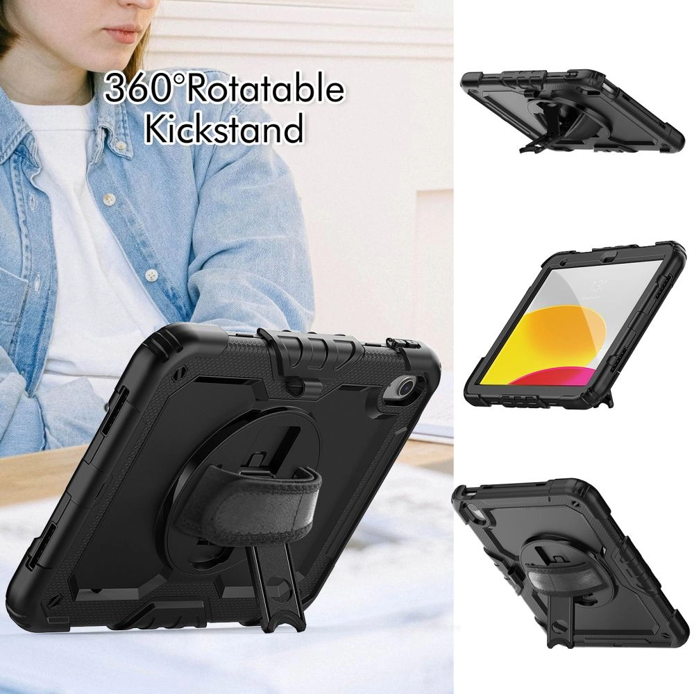 Tech-Protect Solid360 Case for iPad 10.9" 2022 - Blackeng