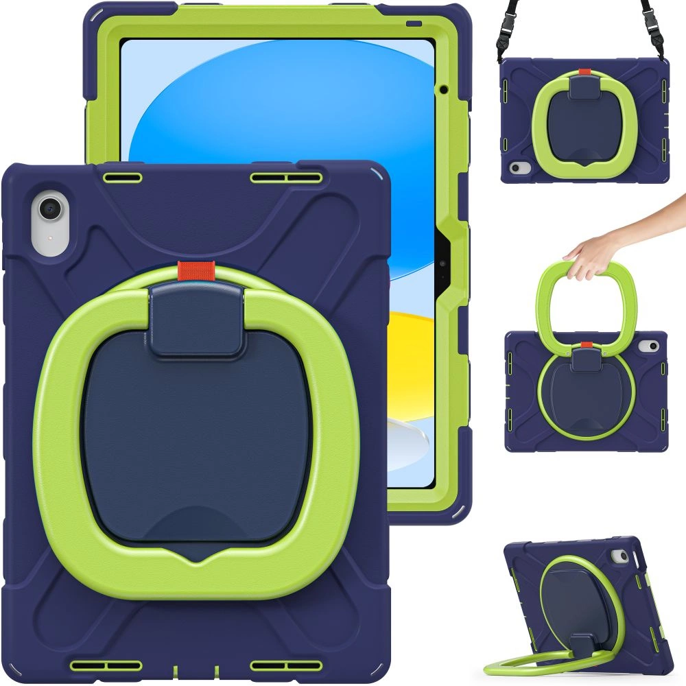 Tech-Protect X-Armor iPad 10.9" 2022 Case - Navy Blue/Greeneng