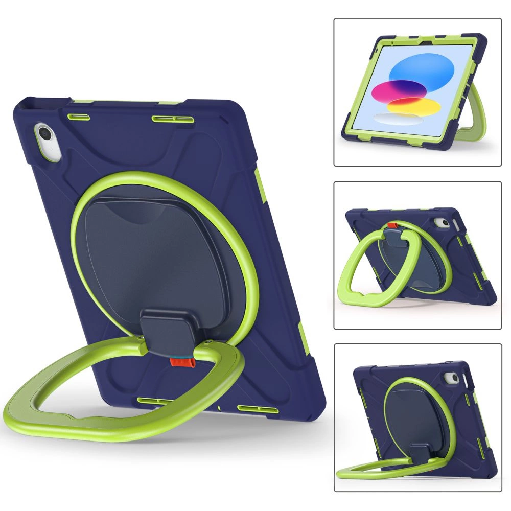 Tech-Protect X-Armor iPad 10.9" 2022 Case - Navy Blue/Greeneng