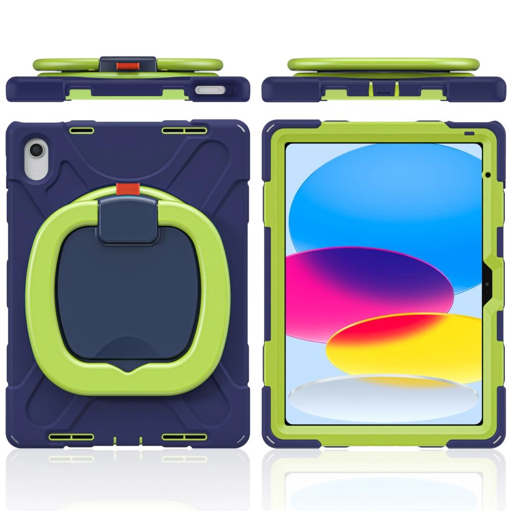 Tech-Protect X-Armor iPad 10.9" 2022 Case - Navy Blue/Greeneng