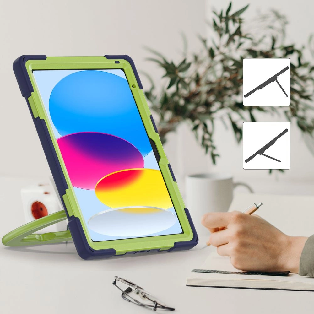 Tech-Protect X-Armor iPad 10.9" 2022 Case - Navy Blue/Greeneng