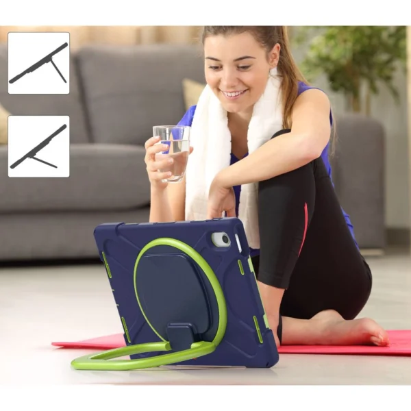 Tech-Protect X-Armor iPad 10.9" 2022 Case - Navy Blue/Greeneng