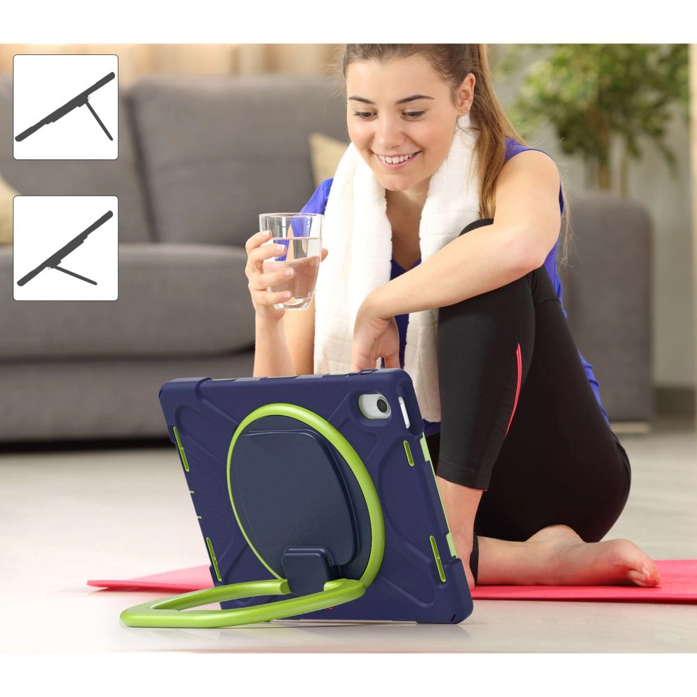 Tech-Protect X-Armor iPad 10.9" 2022 Case - Navy Blue/Greeneng