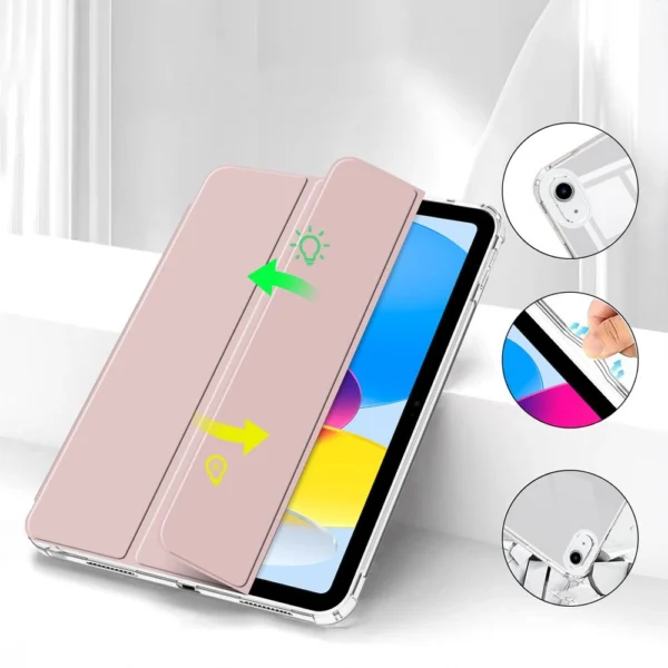 Tech-Protect SC Pen Hybrid Case for iPad 10.9" 2022 - Pinkeng