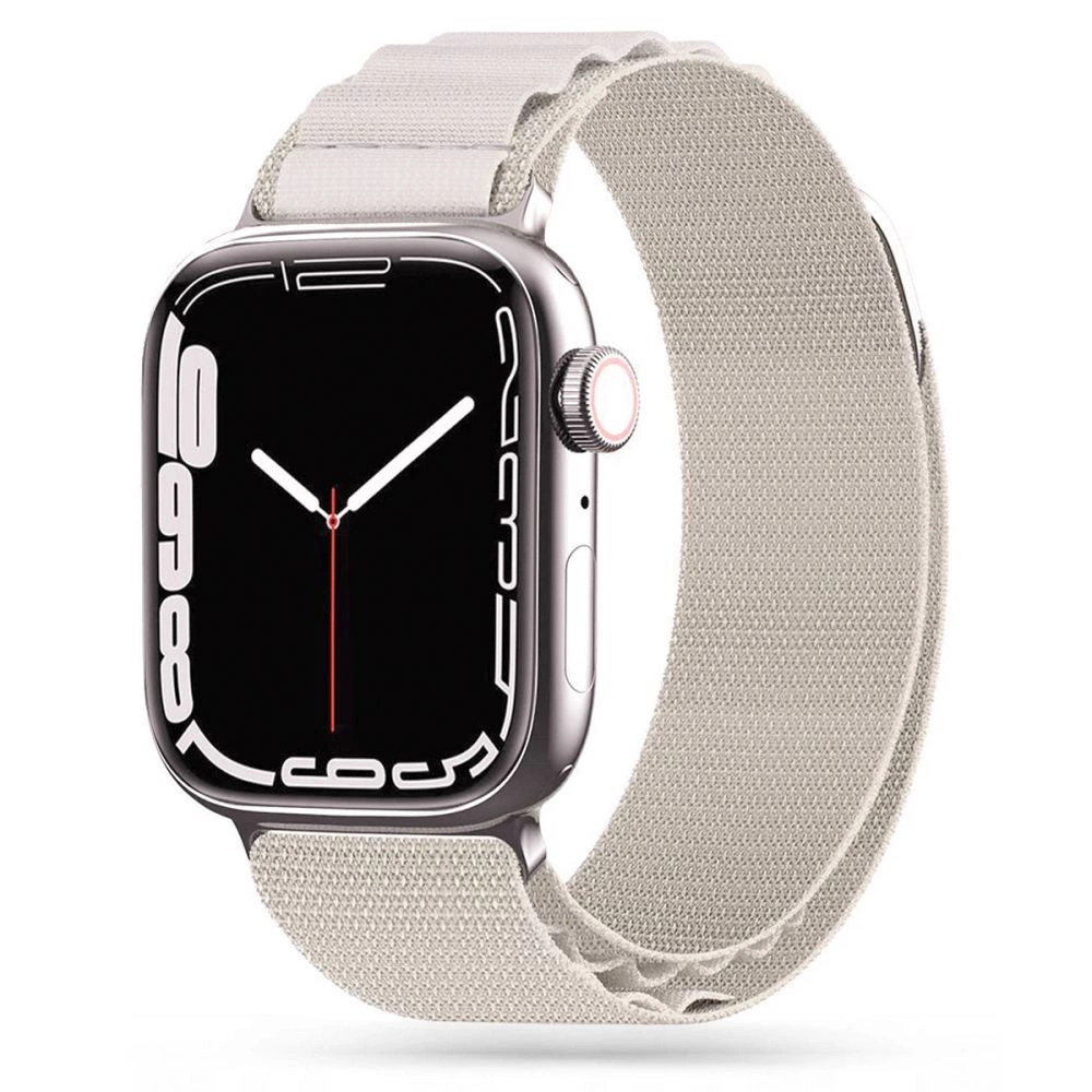 Tech-Protect Nylon Pro Strap for Apple Watch 4 / 5 / 6 / 7 / 8 / 9 / SE / Ultra 1 / 2 (42/44/45/49 mm) - Beigeeng
