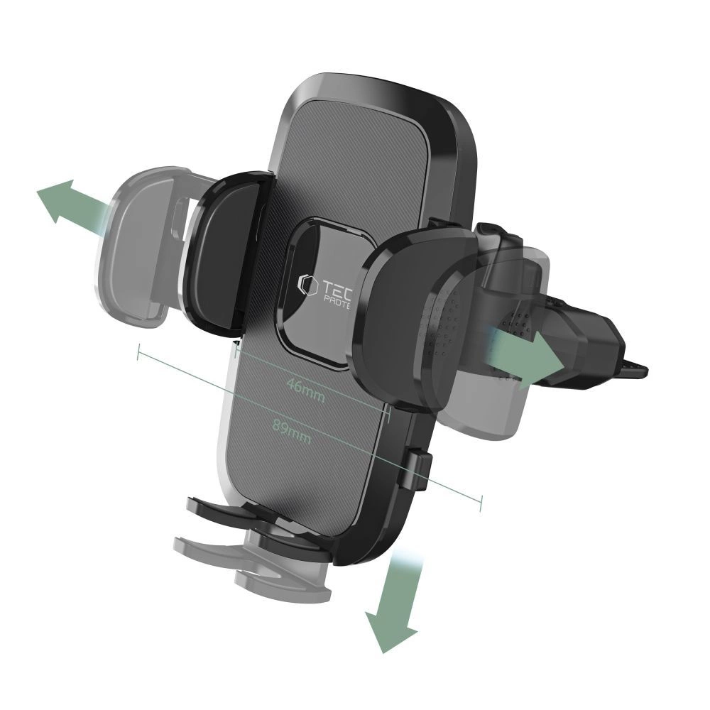 Tech-Protect V3 Car Phone Holder for CD Drive - Blackeng