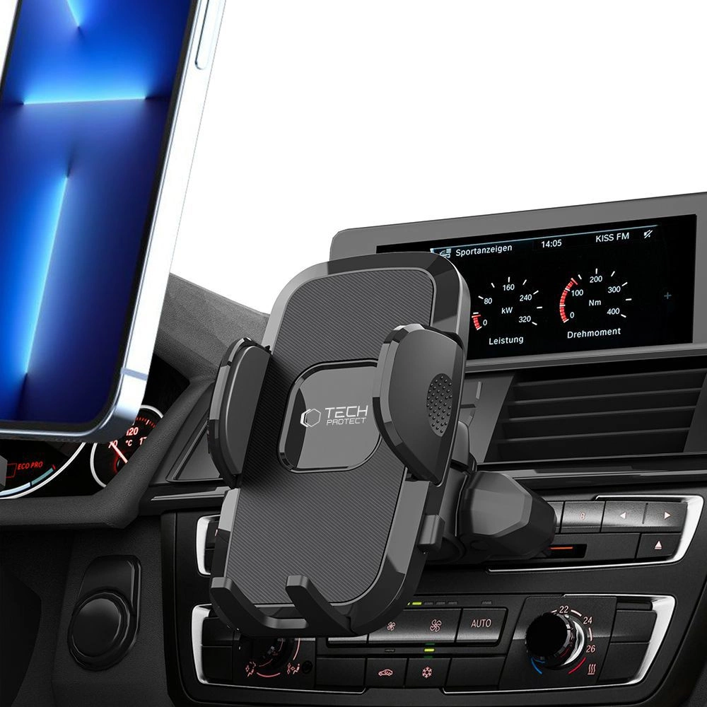 Tech-Protect V3 Car Phone Holder for CD Drive - Blackeng