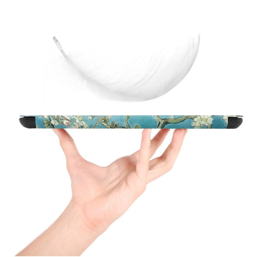 Tech-Protect SmartCase for Kindle 11" 2022 - Blue with Sakura Flowerseng