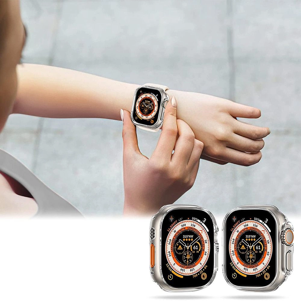 Tech-Protect Defense360 Case for Apple Watch Ultra 1/2 (49mm) - Cleareng
