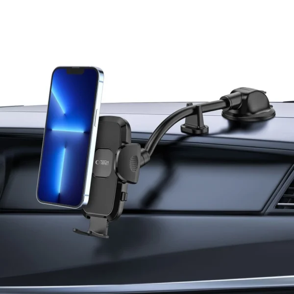 Tech-Protect V3 Long Arm Car Phone Holder for Windshield/Cockpit - Blackeng