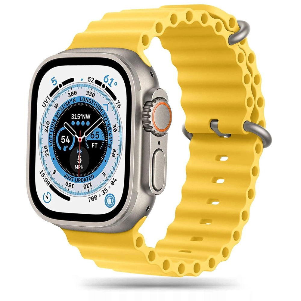 Tech-Protect IconBand Pro Strap for Apple Watch 4 / 5 / 6 / 7 / 8 / 9 / SE / Ultra 1 / 2 (42/44/45/49 mm) - Yelloweng