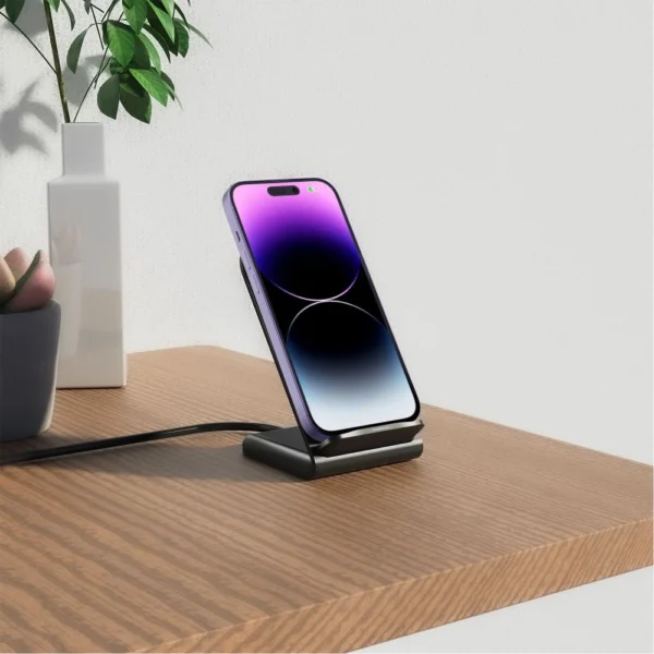 Tech-Protect QI15W-S2 inductive charger 15W in the form of a stand - blackeng