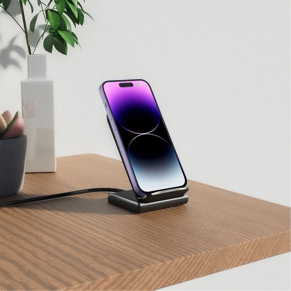 Tech-Protect QI15W-S2 inductive charger 15W in the form of a stand - blackeng