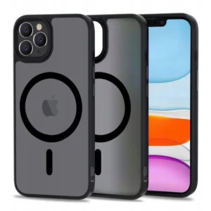 Tech-Protect MagMat MagSafe iPhone 11 Pro Case - Matte Blackeng