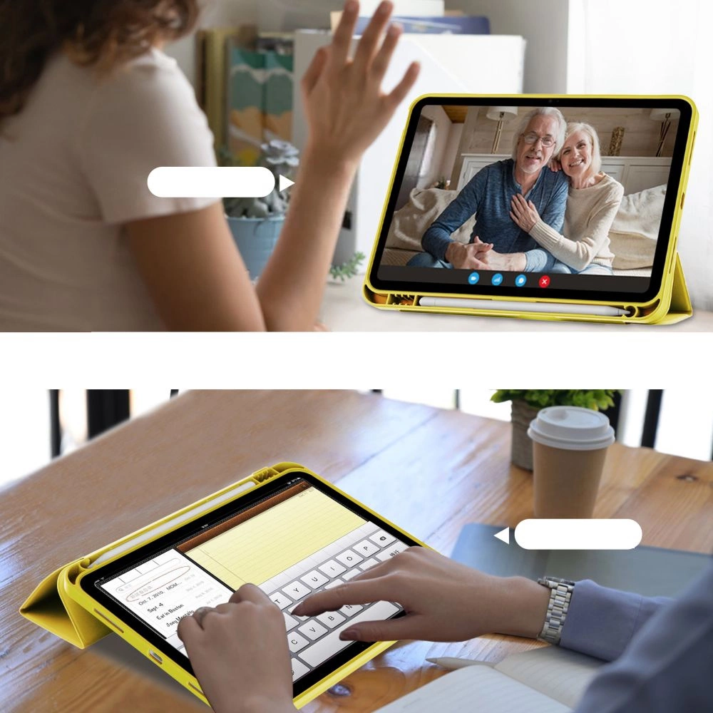 Tech-Protect SC Pen Case for iPad 10.9" 2022 - Yelloweng